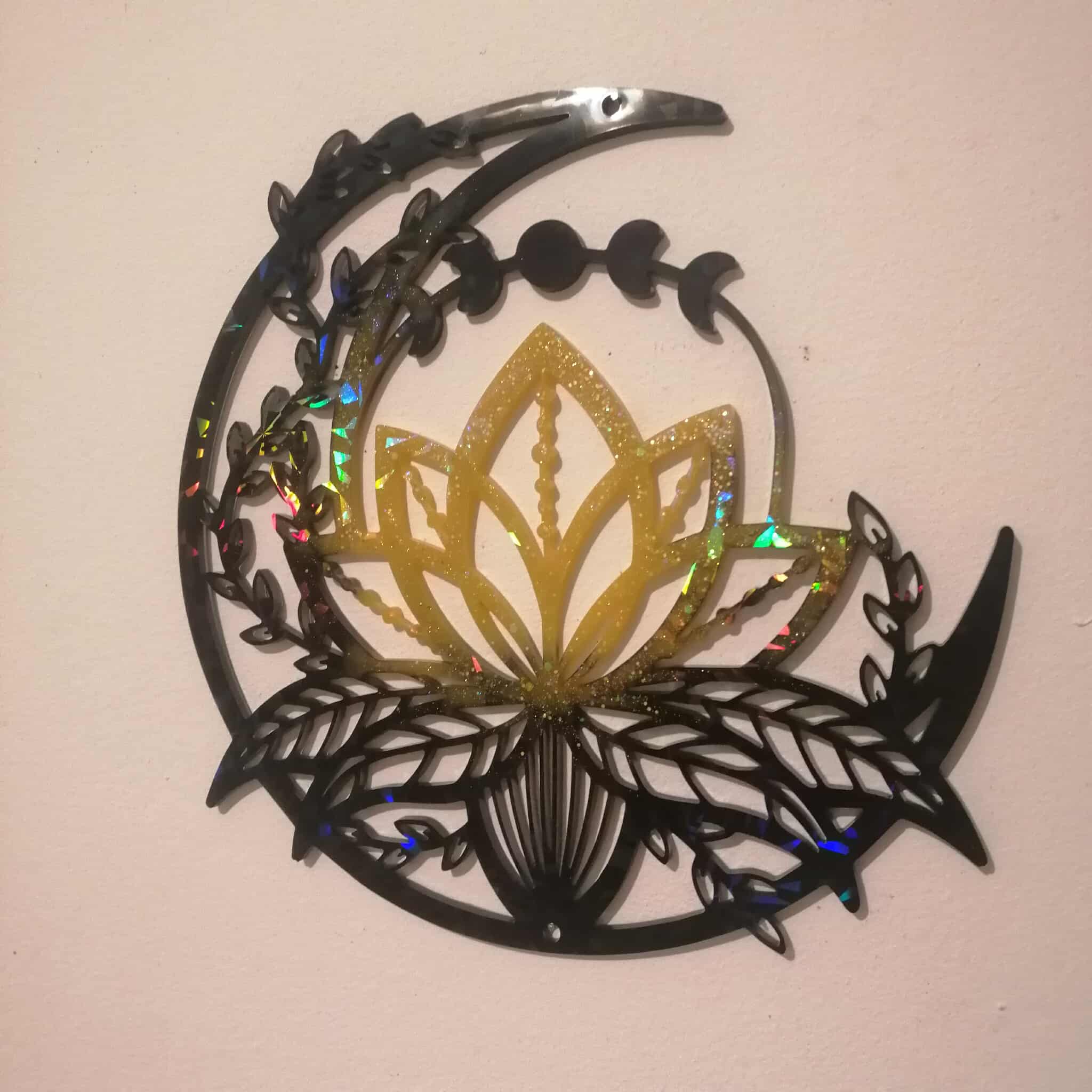 Décoration murale " Fleur de lotus"