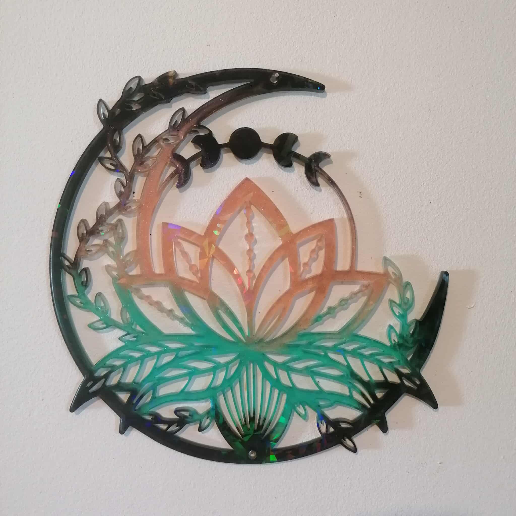 Décoration murale " Fleur de lotus"