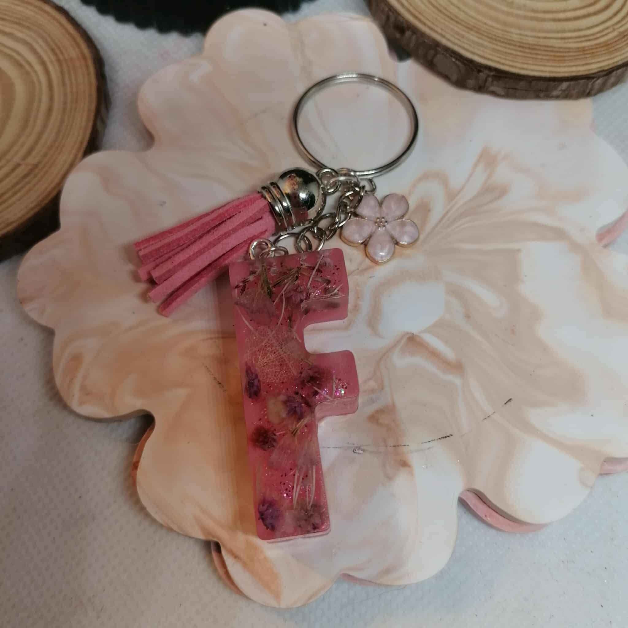 Porte-clé "lettre"