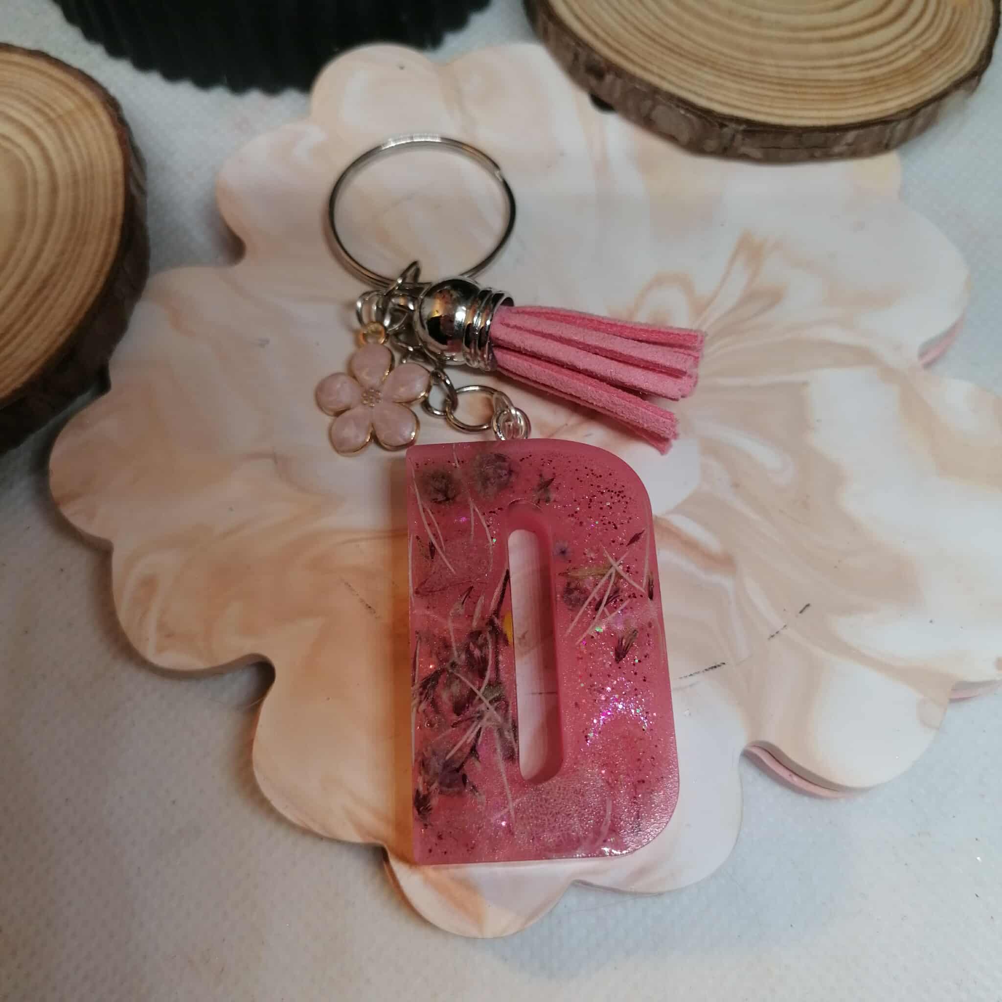Porte-clé "lettre"