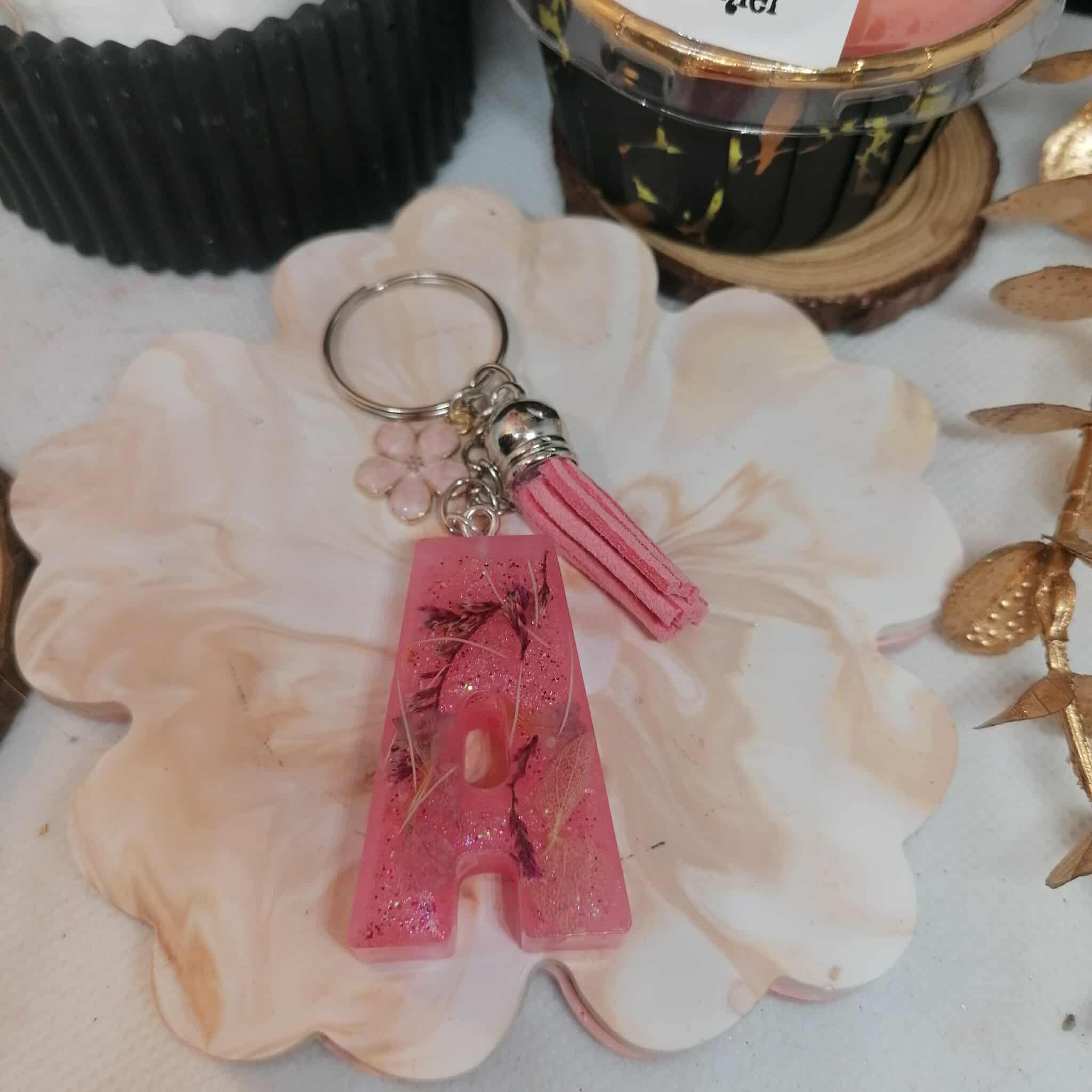 Porte-clé "lettre"