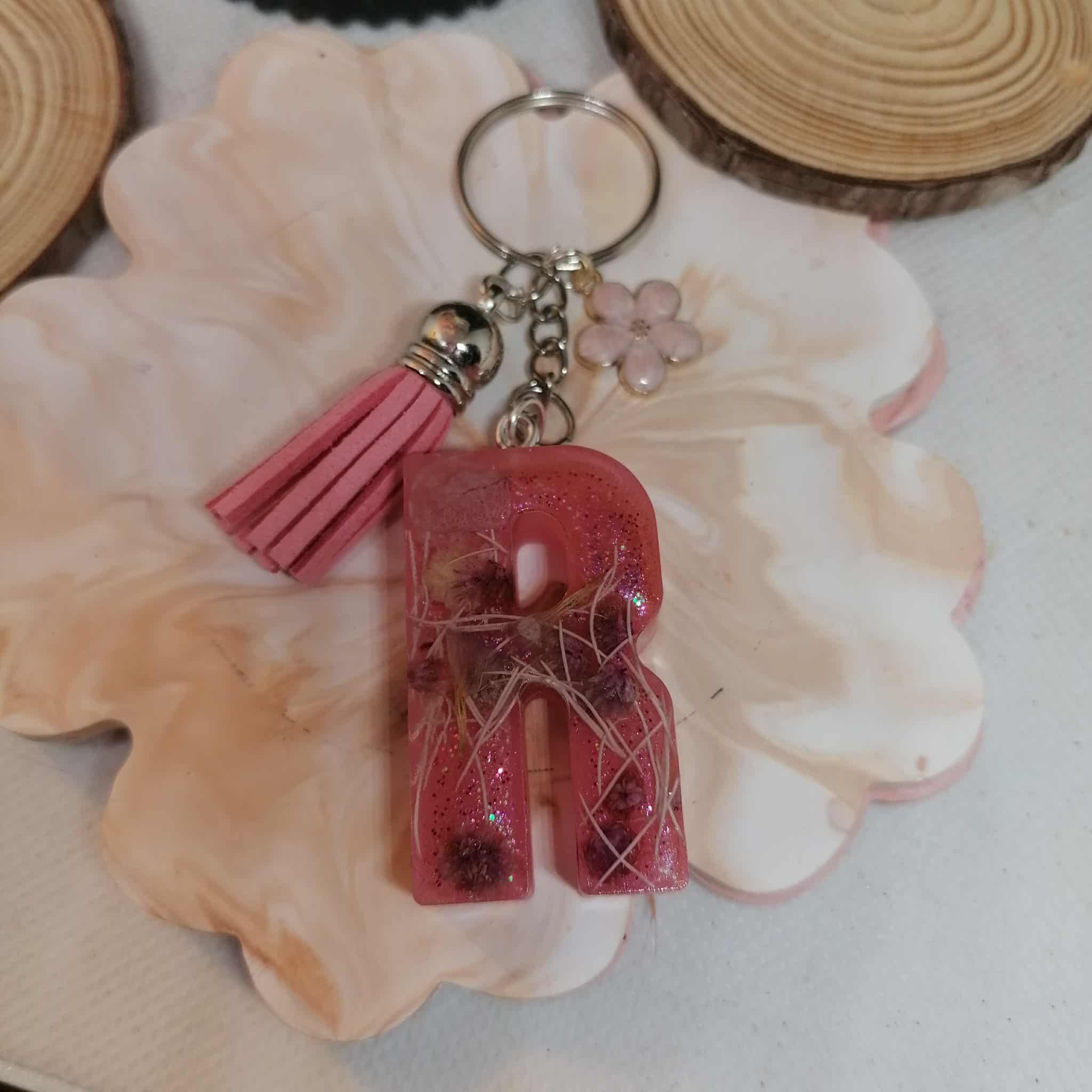 Porte-clé "lettre"