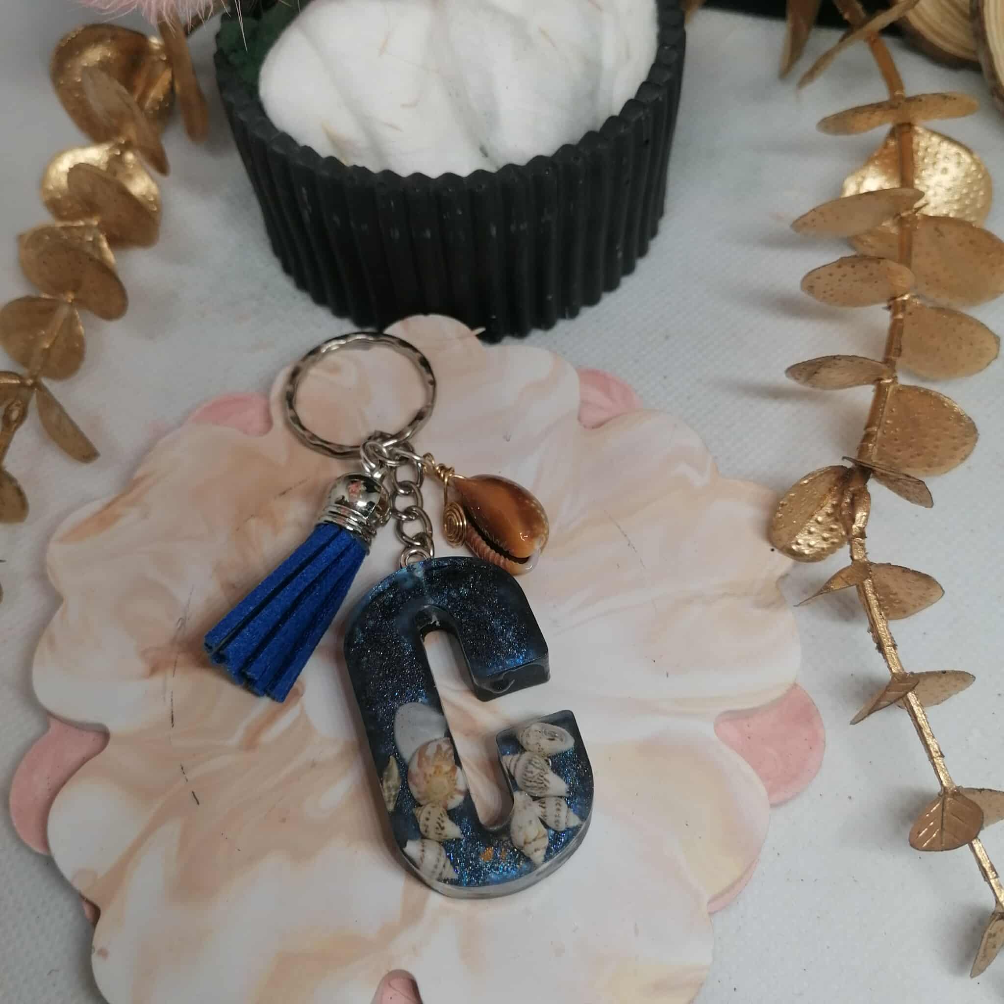Porte-clé "Lettre"