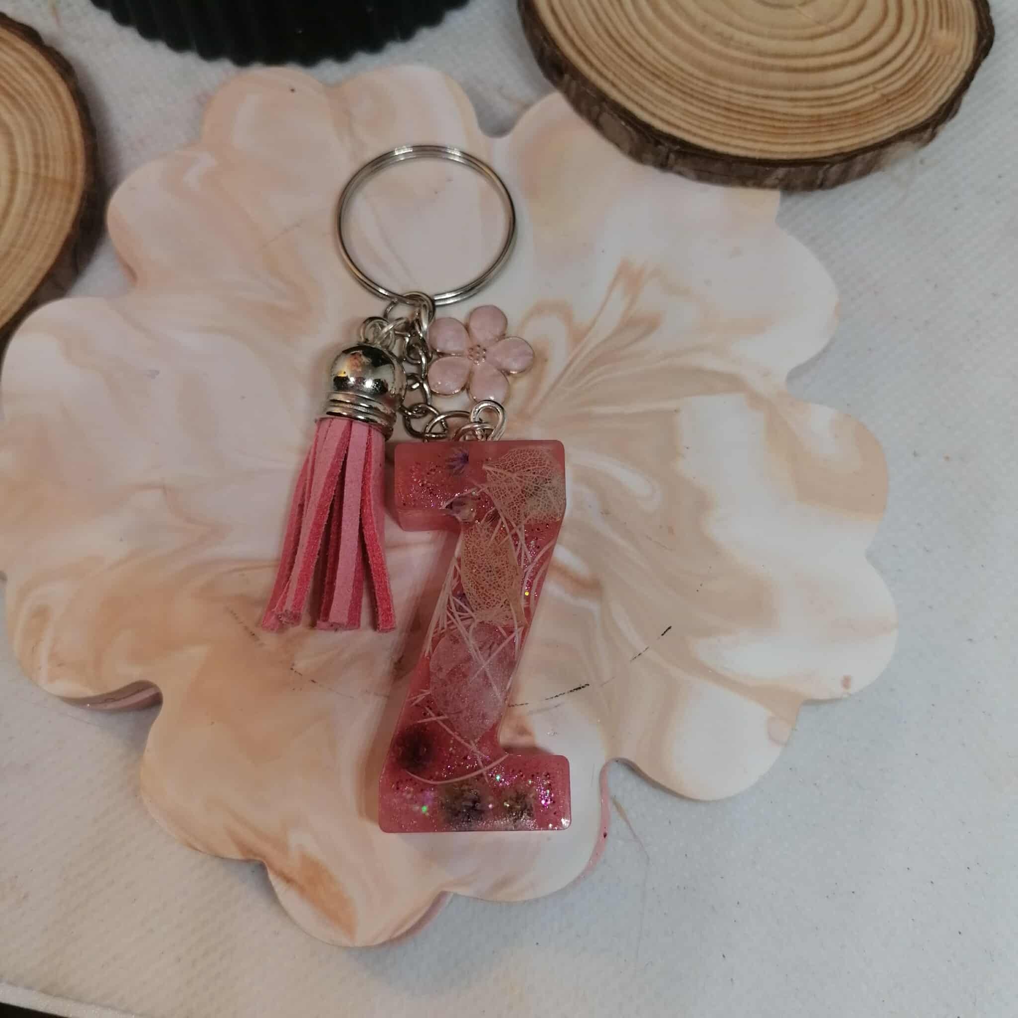 Porte-clé "lettre"
