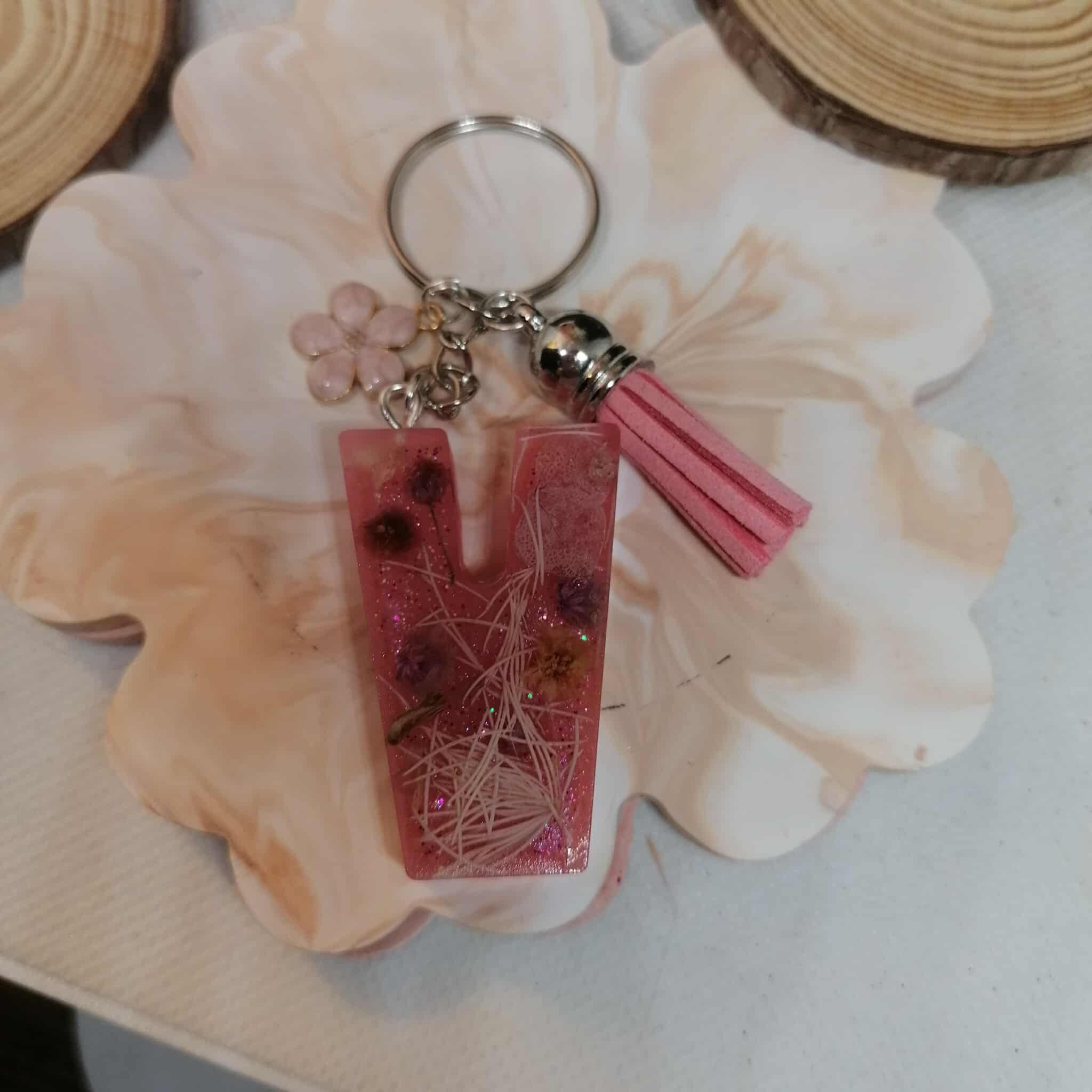 Porte-clé "lettre"