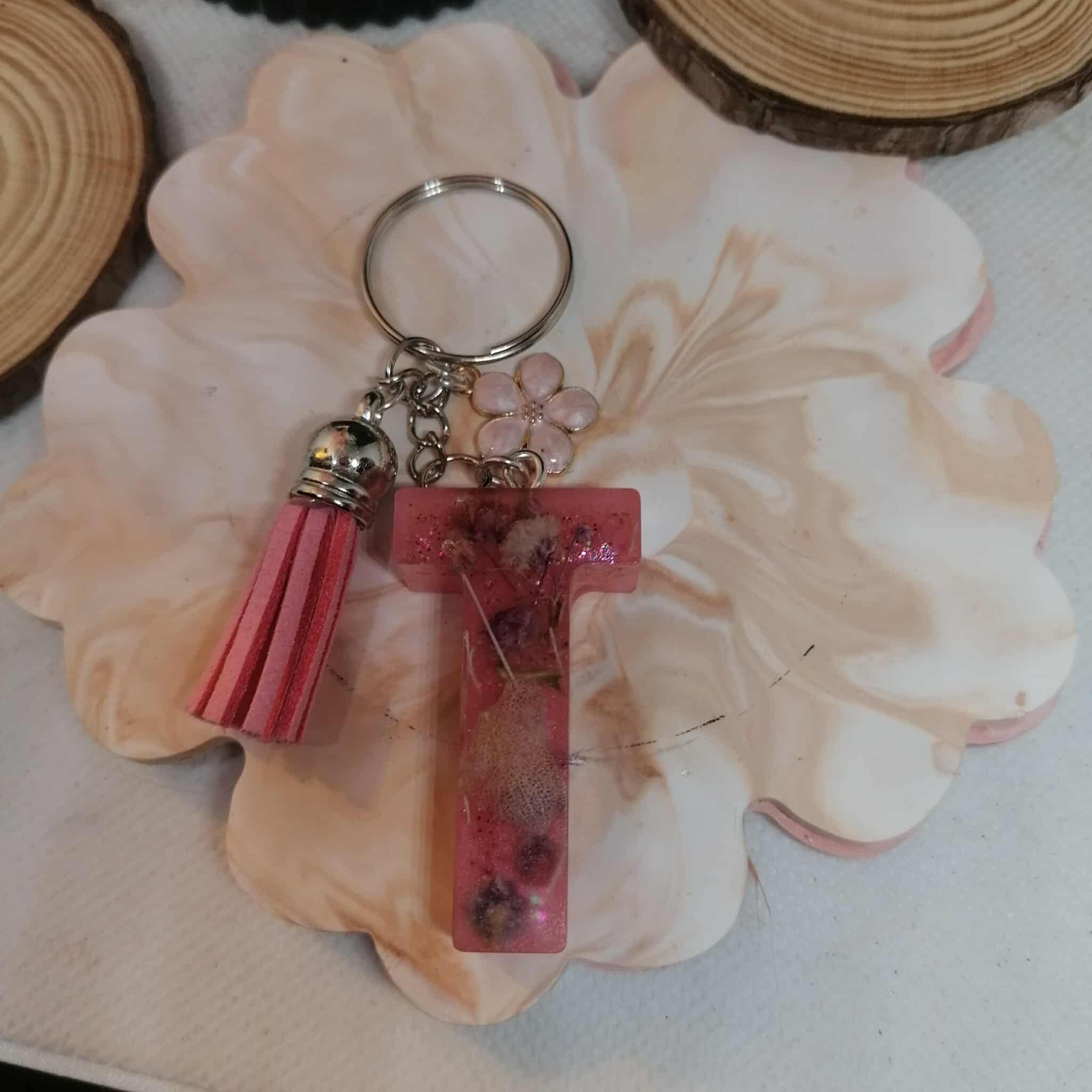 Porte-clé "lettre"