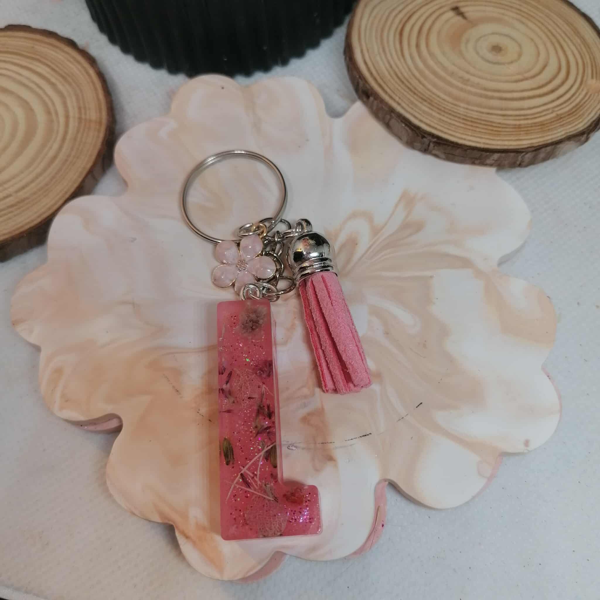 Porte-clé "lettre"