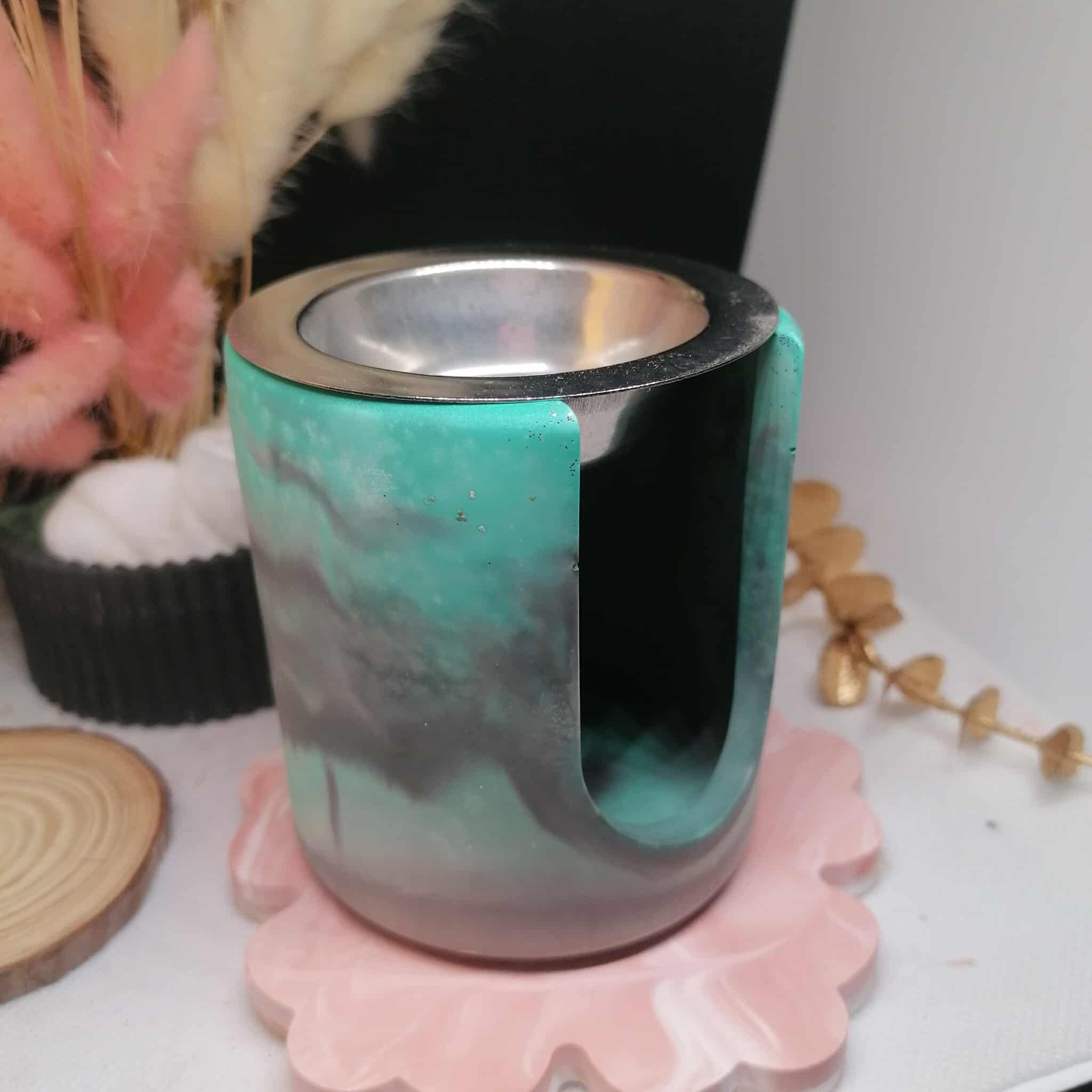 Brûle parfum " Marbré"