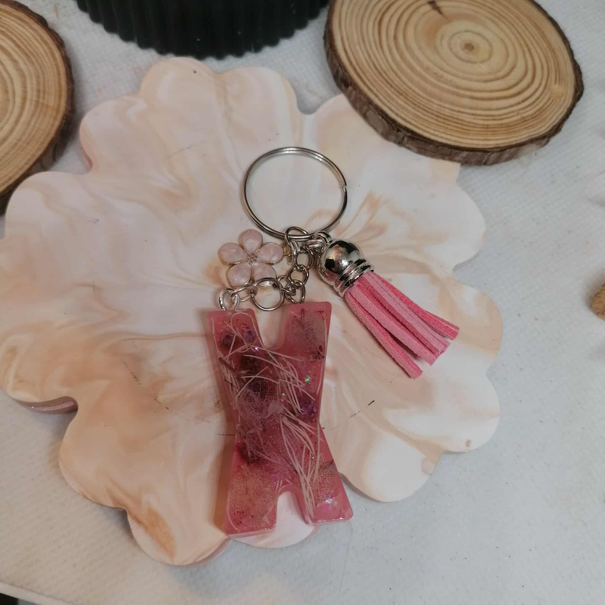 Porte-clé "lettre"