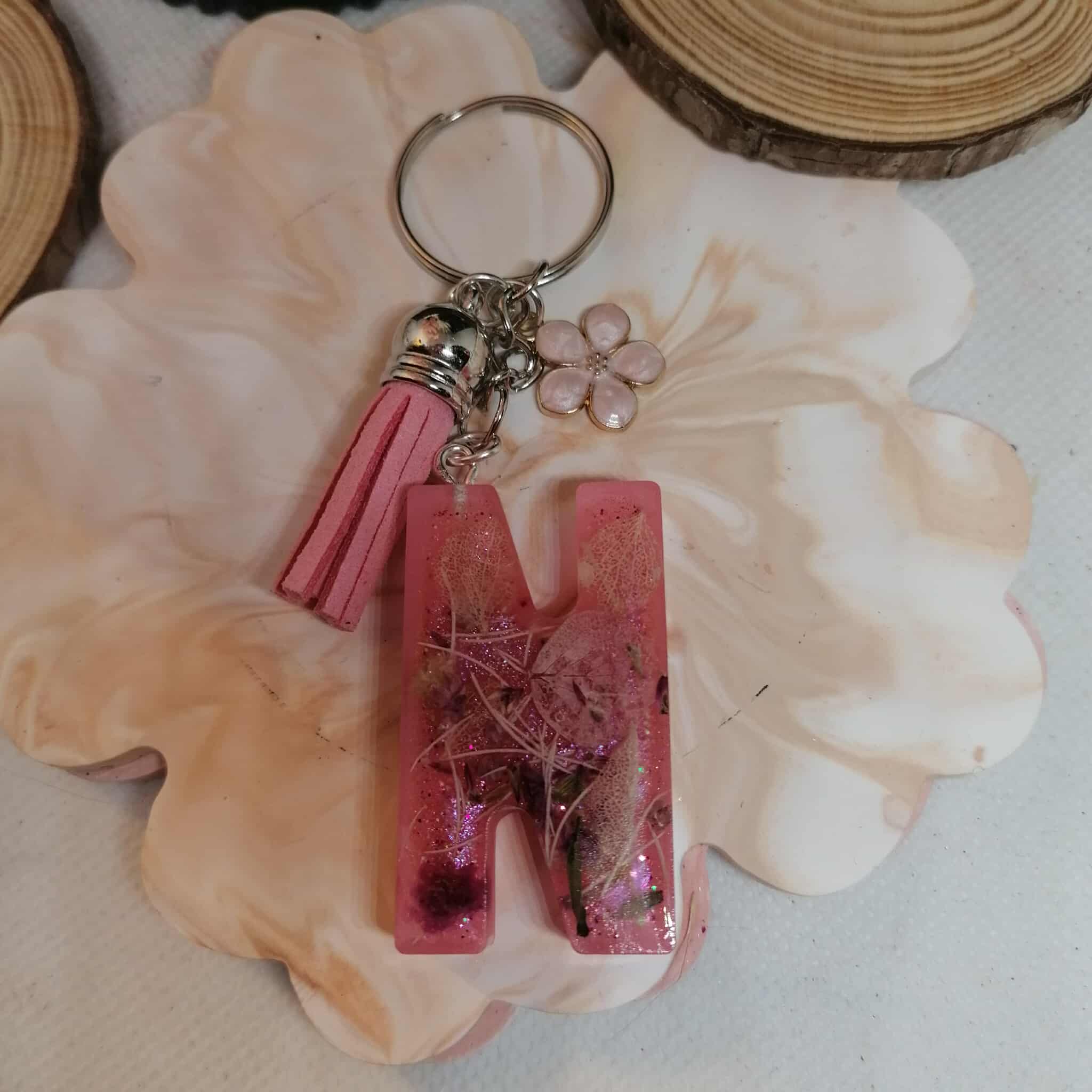 Porte-clé "lettre"