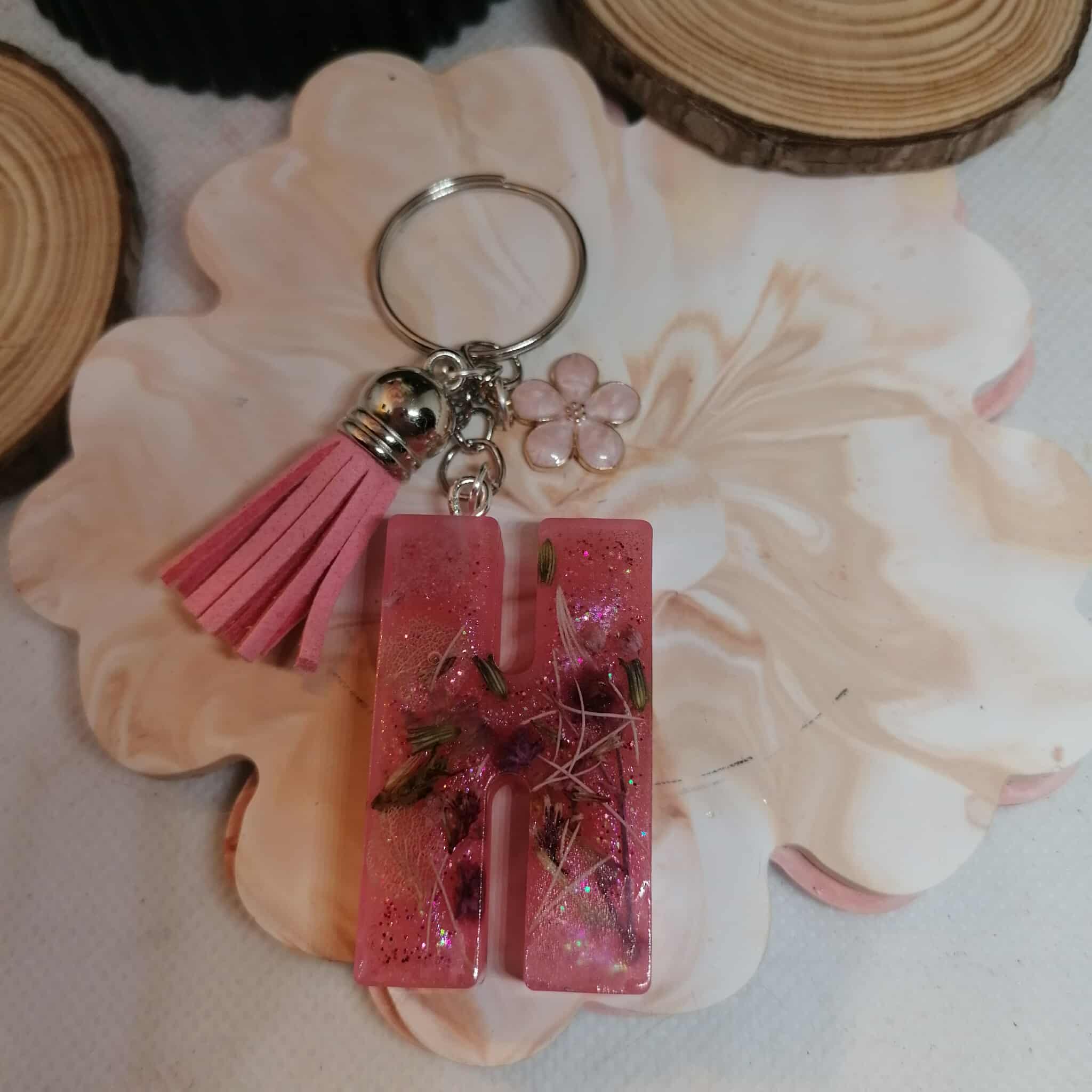 Porte-clé "lettre"