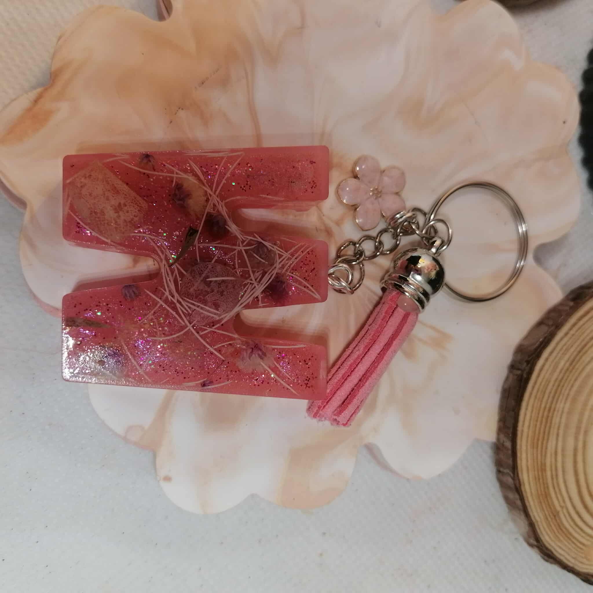 Porte-clé "lettre"