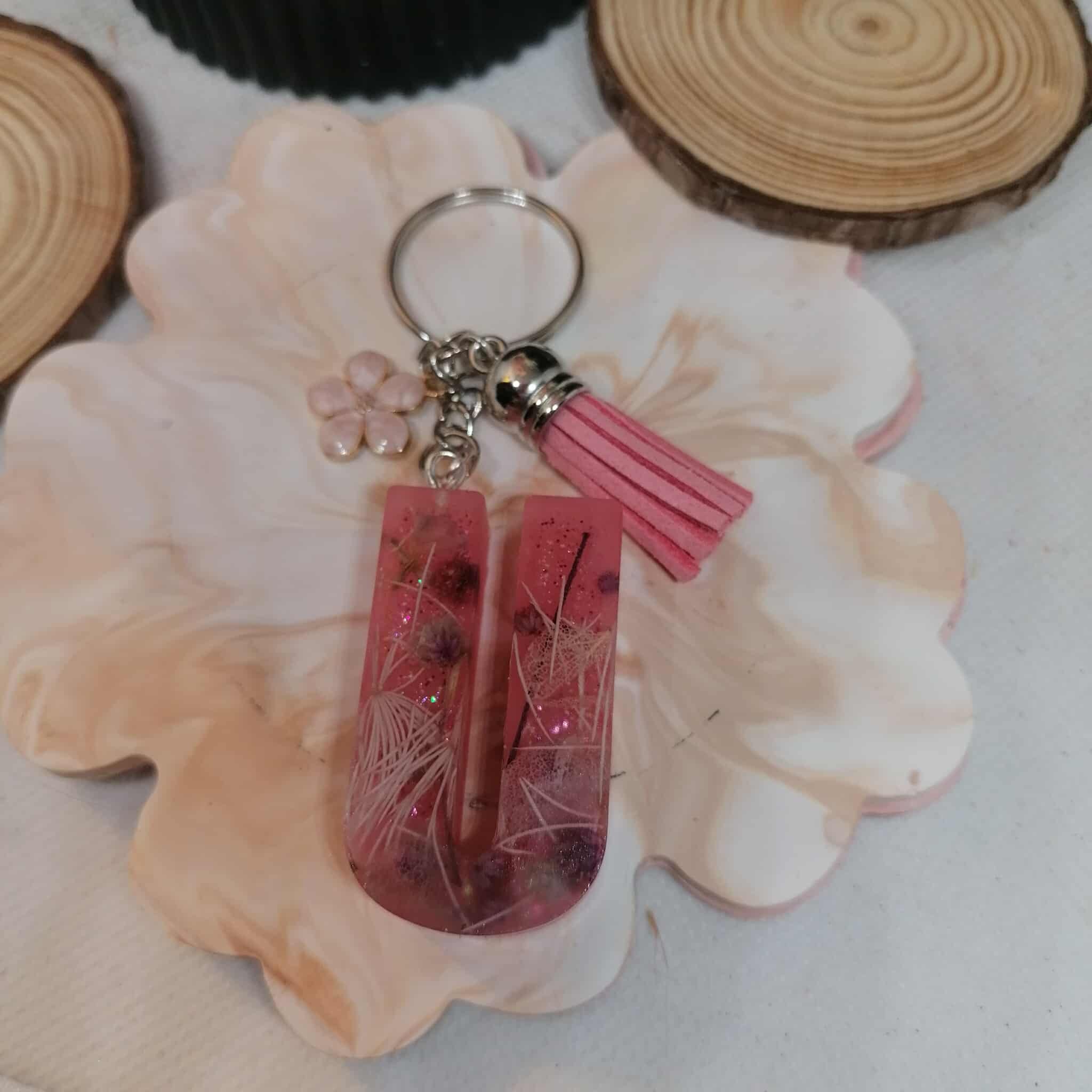Porte-clé "lettre"