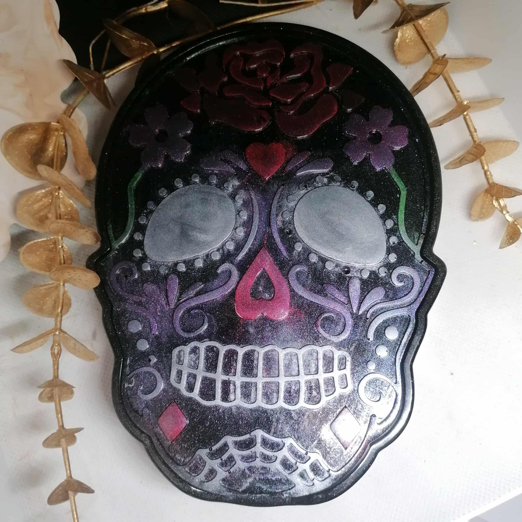 Boîte avec couvercle " Día de Muertos"