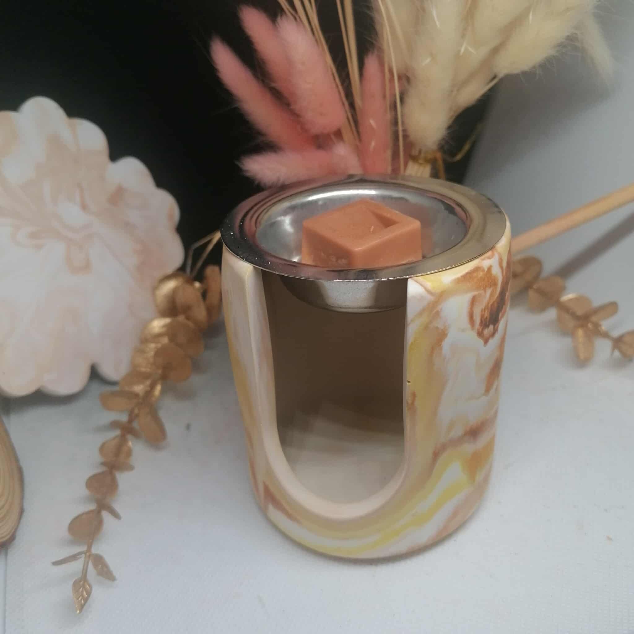 Brûle parfum " Marbré"
