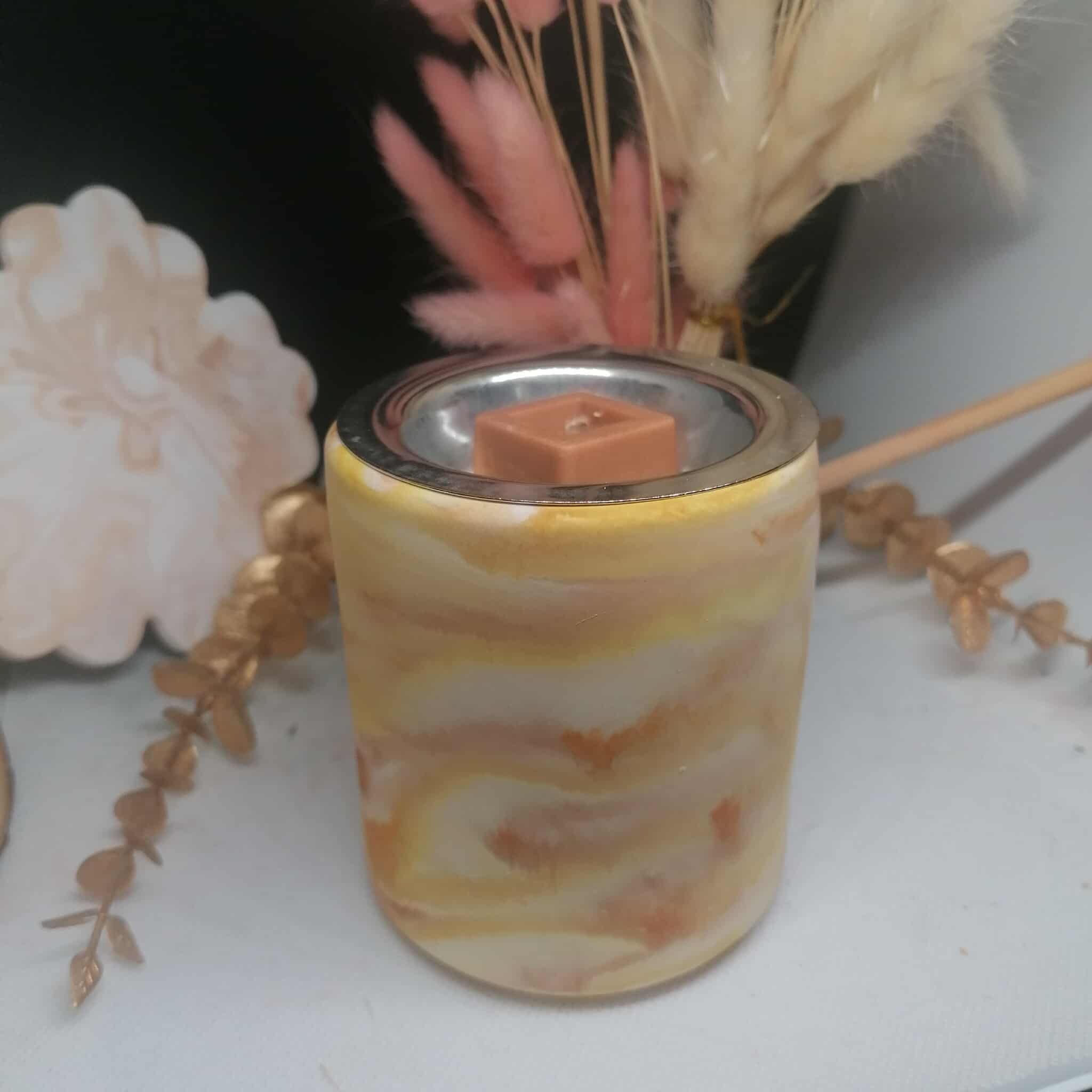 Brûle parfum " Marbré"